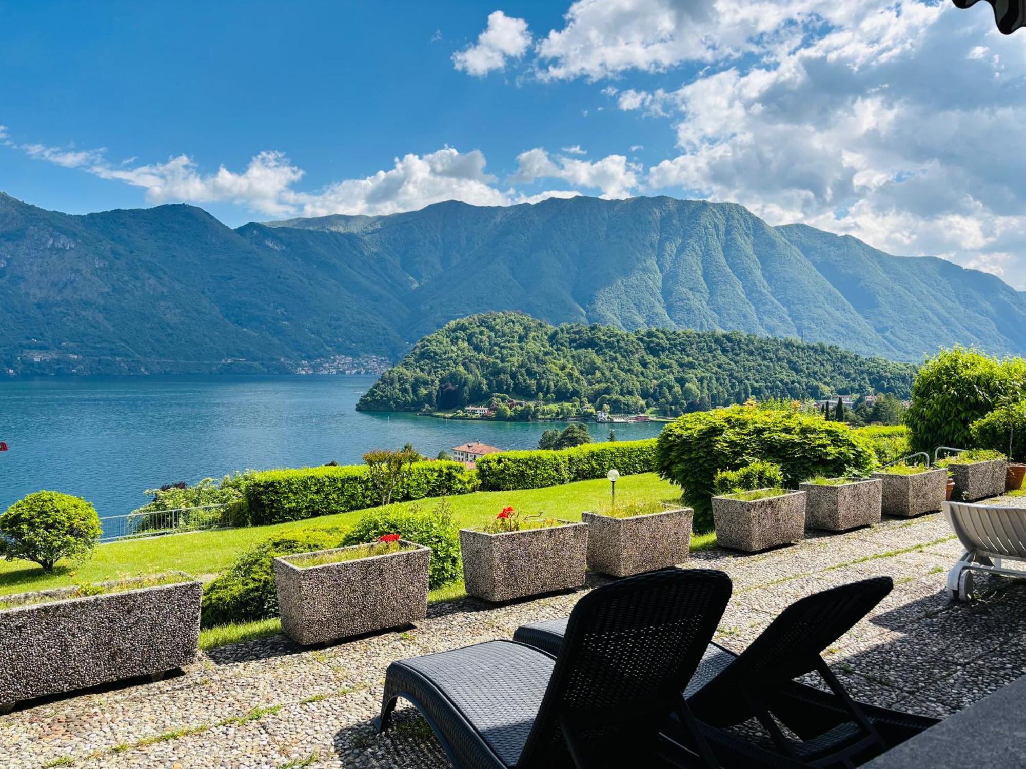 Apartment Bella Vista In Mezzegra With Pool Sleeps 6- By Italian Apartments Eksteriør bilde